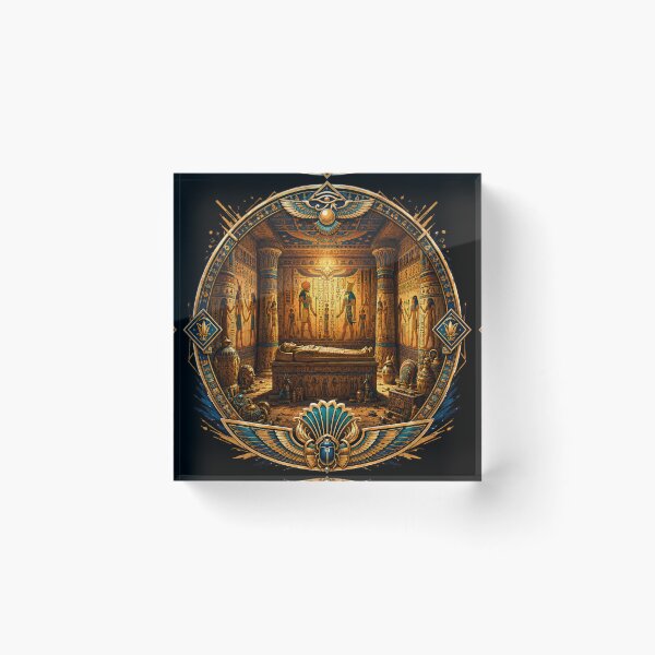 Item preview, Golden Tomb of Eternal Kings designed and sold by BastetNileArt.