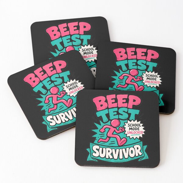 Item preview, Bleep Test Survivor designed and sold by BrambleBox.