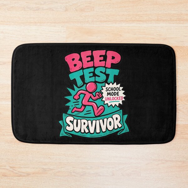 Item preview, Bleep Test Survivor designed and sold by BrambleBox.