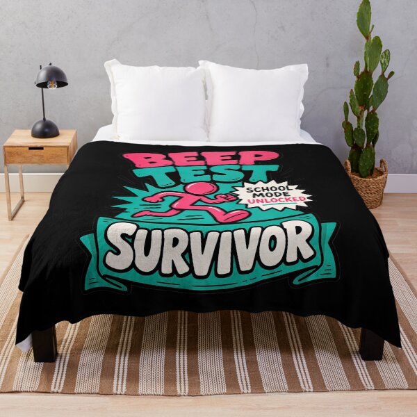 Item preview, Bleep Test Survivor designed and sold by BrambleBox.