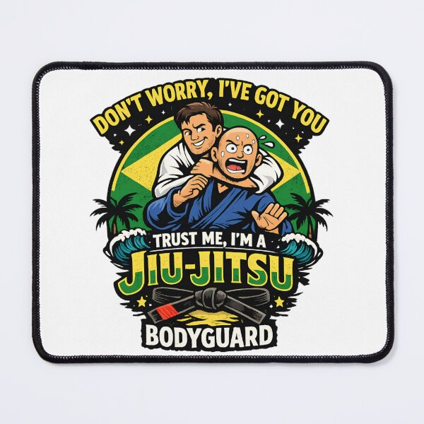Item preview, Funny Jiu Jitsu Bodyguard– Martial Arts Humor designed and sold by SidTastic .