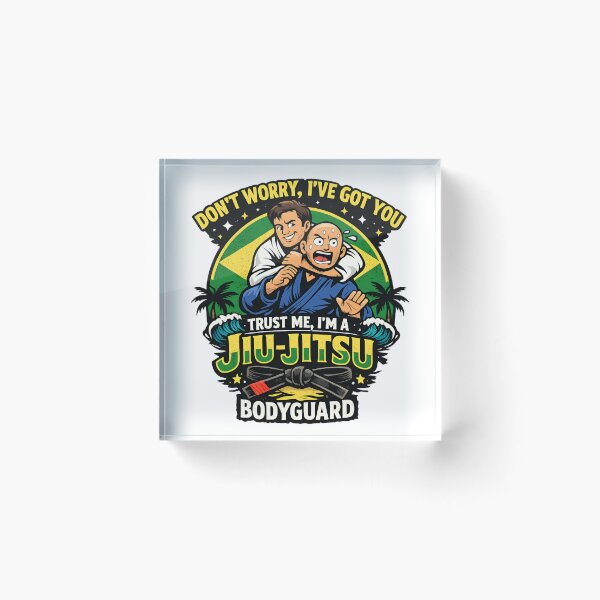 Item preview, Funny Jiu Jitsu Bodyguard– Martial Arts Humor  designed and sold by SidTastic .