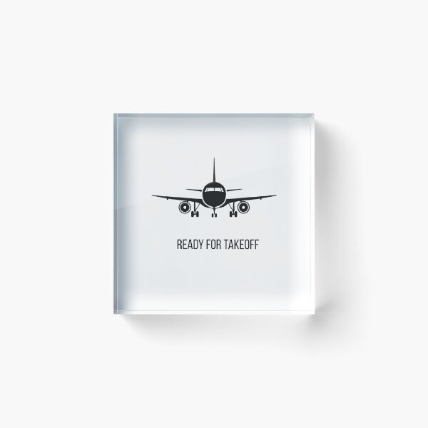 Item preview, Ready for Takeoff - Front View Airplane Aviation Design designed and sold by onubi.