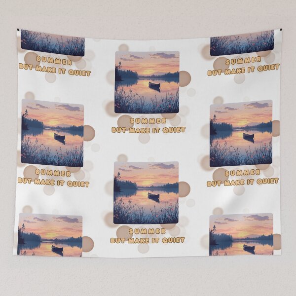 Item preview, Summer But Make It Quiet Introvert Summer Aesthetic designed and sold by iamKRUK.