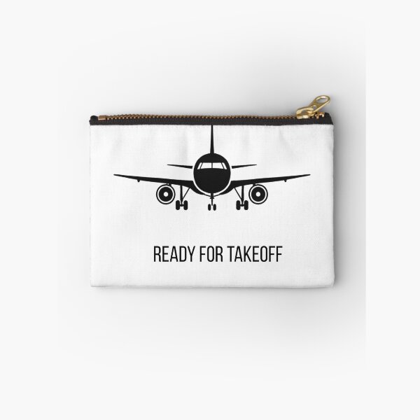 Item preview, Ready for Takeoff - Front View Airplane Aviation Design designed and sold by onubi.