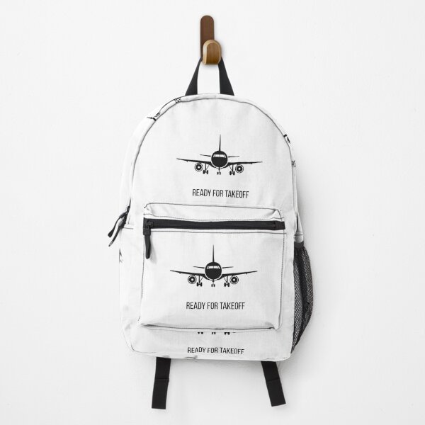 Item preview, Ready for Takeoff - Front View Airplane Aviation Design designed and sold by onubi.