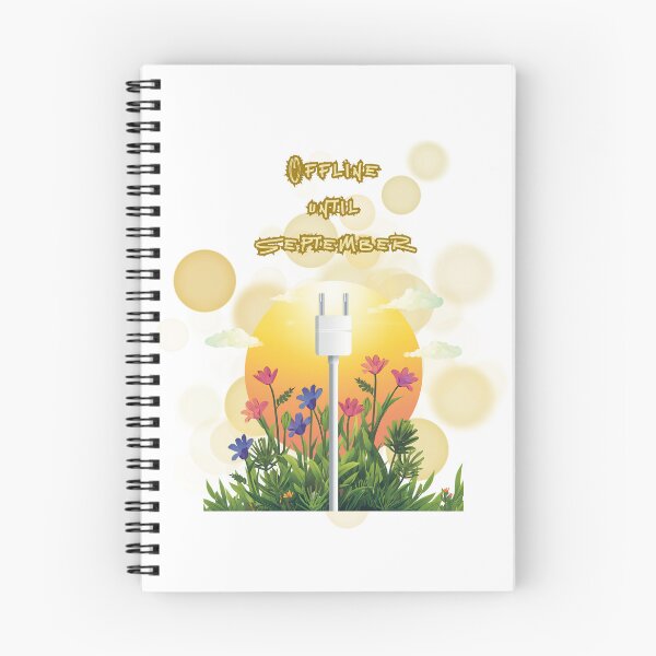 Item preview, Offline Until September Digital Detox Summer Design designed and sold by iamKRUK.