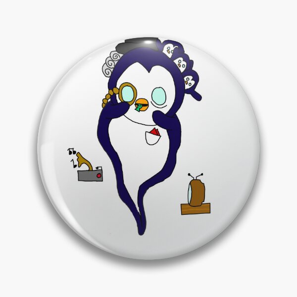 Item preview, Ghost penguin designed and sold by Barktoonz.