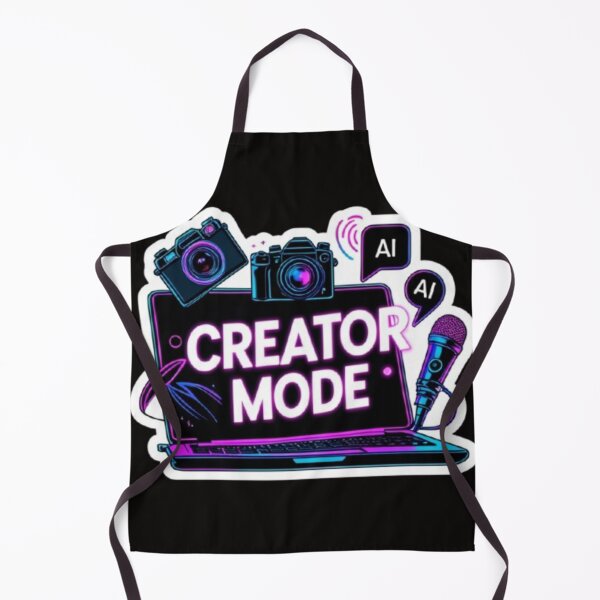 Item preview, Creator Mode AI Sticker for Content Creators and Digital Entrepreneurs designed and sold by skillifyme.