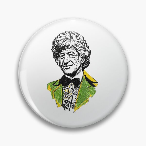 Item preview, John Pertwee Sketch  designed and sold by SJHorsfall.
