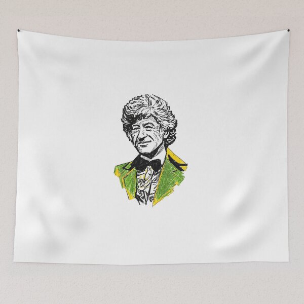 Item preview, John Pertwee Sketch  designed and sold by SJHorsfall.