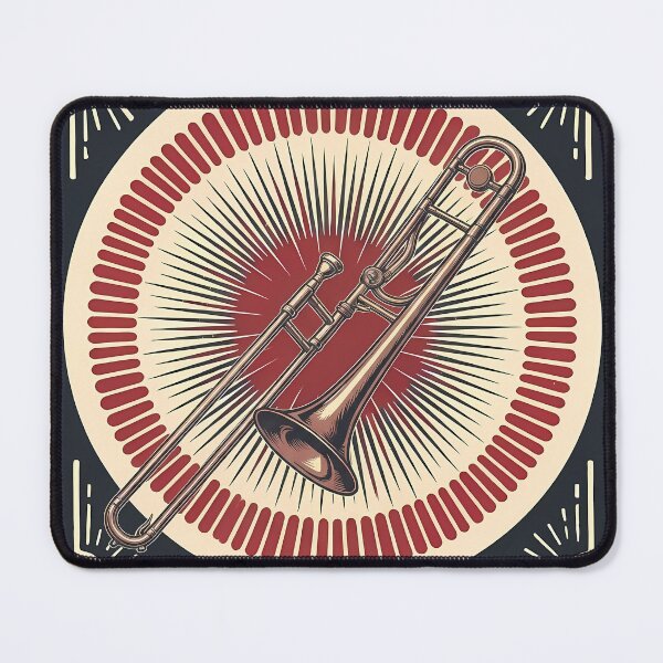 Item preview, Trombone – The King of Instruments - International Music day designed and sold by Art-Arcade6.