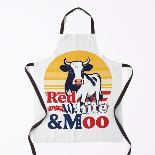 Item preview, Red White And MOO 4th of July Independence Day Cow designed and sold by AleksandraJac05.