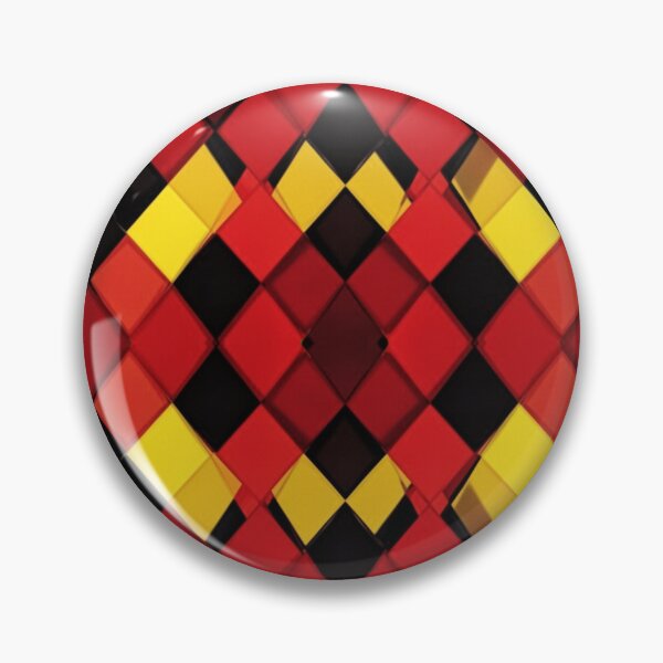 Item preview, Germany diamond pattern red yellow black all sports designed and sold by Kimenta Fashion.