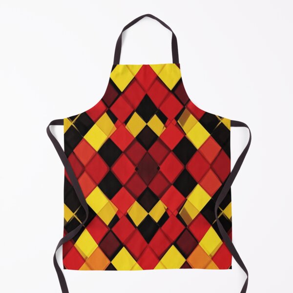 Item preview, Germany diamond pattern red yellow black all sports designed and sold by Kimenta Fashion.