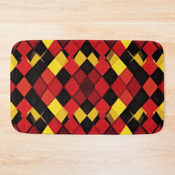 Item preview, Germany diamond pattern red yellow black all sports designed and sold by Kimenta Fashion.