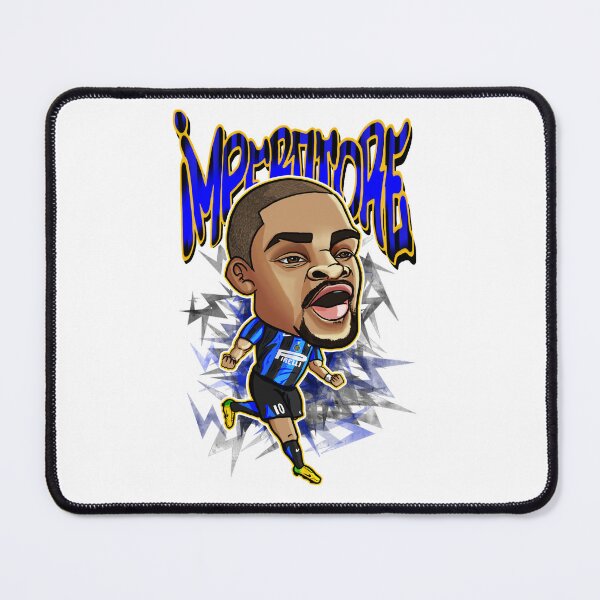 Item preview, Adriano L'Imperatore Inter - Illustrazione Caricatura⁠ designed and sold by Cariomitro.