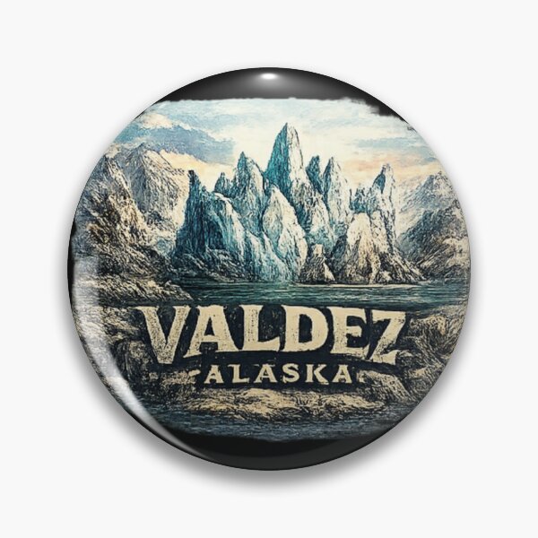 Item preview, Valdez Alaska and usa travel designed and sold by DamioPolArt.