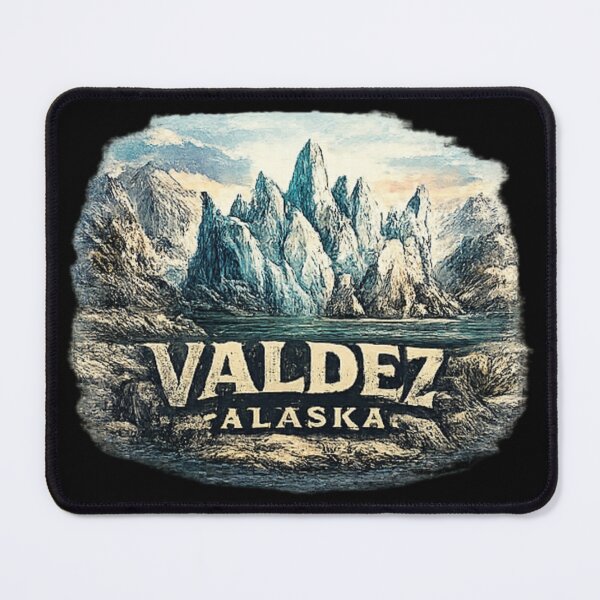 Item preview, Valdez Alaska and usa travel designed and sold by DamioPolArt.