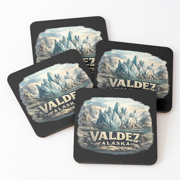 Item preview, Valdez Alaska and usa travel designed and sold by DamioPolArt.