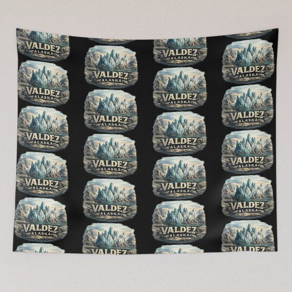 Item preview, Valdez Alaska and usa travel designed and sold by DamioPolArt.