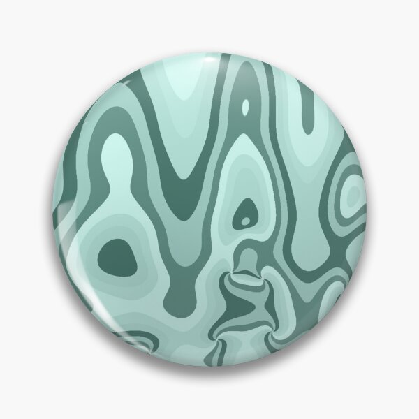 Item preview, Liquid Retro Abstract Teal designed and sold by mirimo.