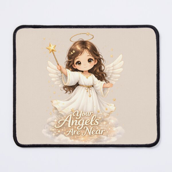 Item preview, Cute Angel Spiritual Art designed and sold by hutofdesigns.