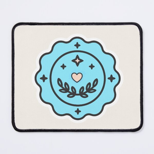 Item preview, Soft Pride Heart Seal Sticker designed and sold by TrendMorphic.