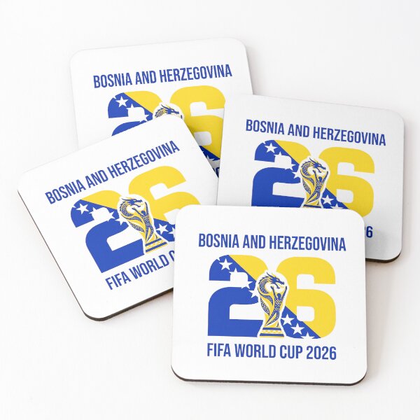 Item preview, Retro Bosnia & Herzegovina Soccer World Cup designed and sold by Qellus-Style.