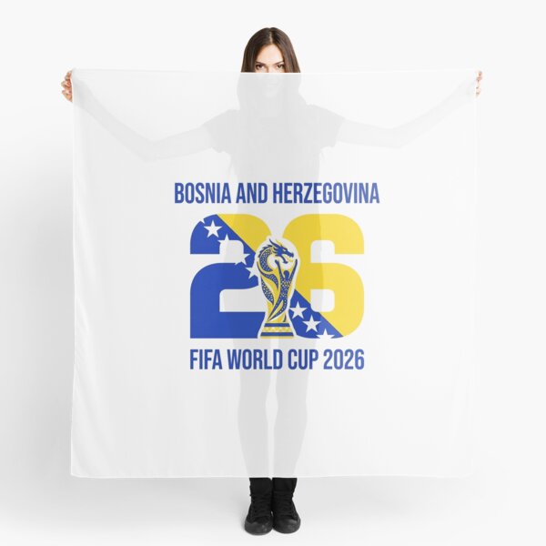 Item preview, Retro Bosnia & Herzegovina Soccer World Cup designed and sold by Qellus-Style.