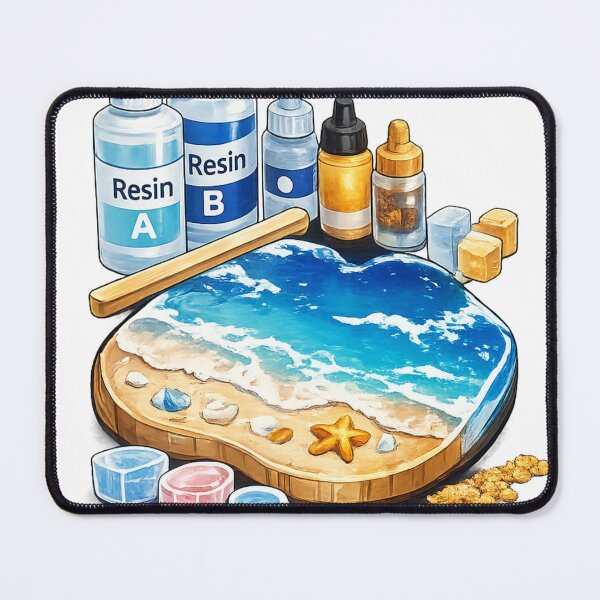 Item preview, Cute resin art hobby illustration i kawaii dIY craft asthetic designed and sold by ARIN2550.