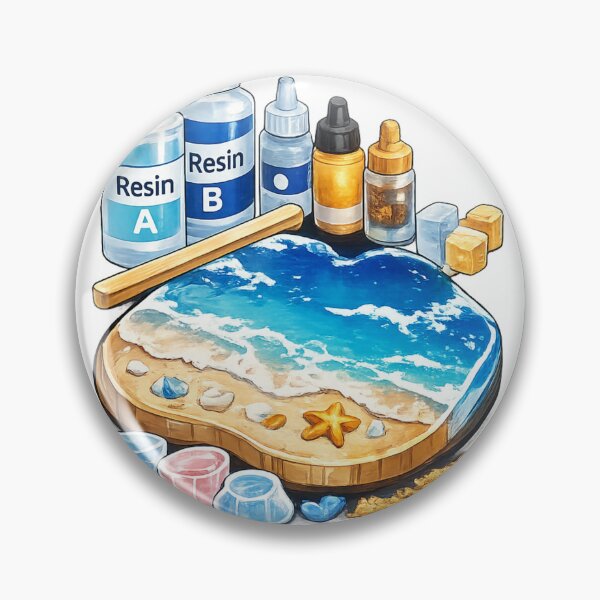 Item preview, Cute resin art hobby illustration i kawaii dIY craft asthetic designed and sold by ARIN2550.