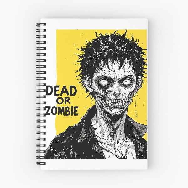 Item preview, Dead Or Zombie Male Portrait Yellow Horror Art designed and sold by ChaoticZenStudio.