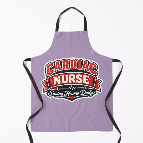 Item preview, Cardiac Nurse Saving Hearts Daily Funny Nurse Gift RN T-Shirt Sticker designed and sold by VaultVibes.