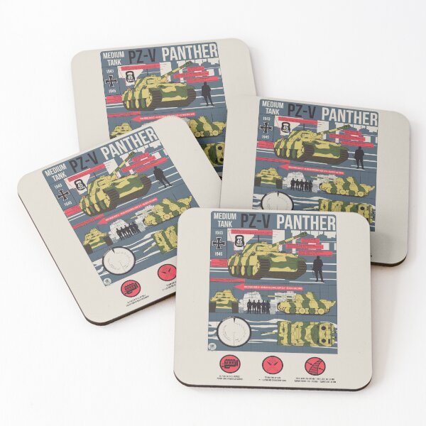 Item preview, Detailed WWII infographics of the Pz-V Panther tank designed and sold by FAawRay.
