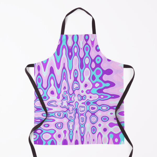 Item preview, Liquid Retro Abstract Mix Purple Turquoise Pink designed and sold by mirimo.