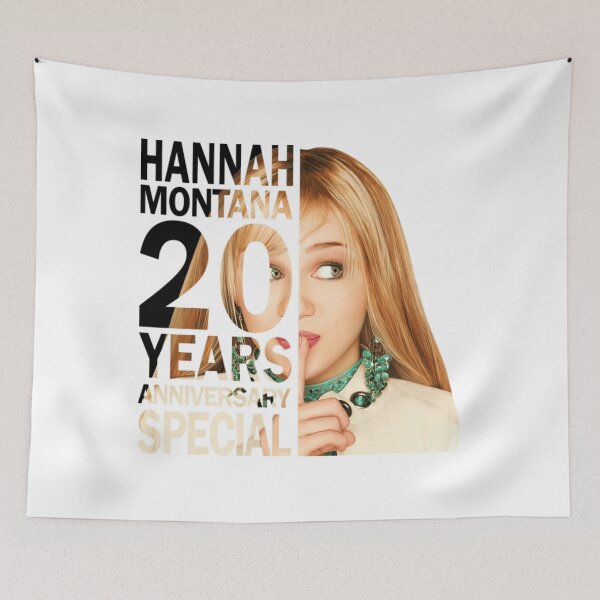 Item preview, Hannah Montana 20 Years Anniversary Split Portrait Y2K Classic T-Shirt designed and sold by frexalos.