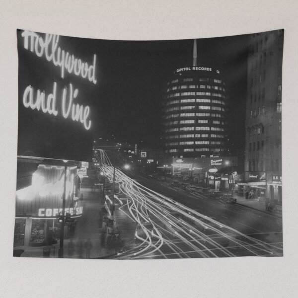 Item preview, Poster Hollywood And Vine Painting designed and sold by nicholaswaldrop.