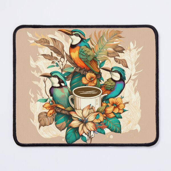 Item preview, paradise brew for coffeholic and bird lover designed and sold by Anna Sacha.