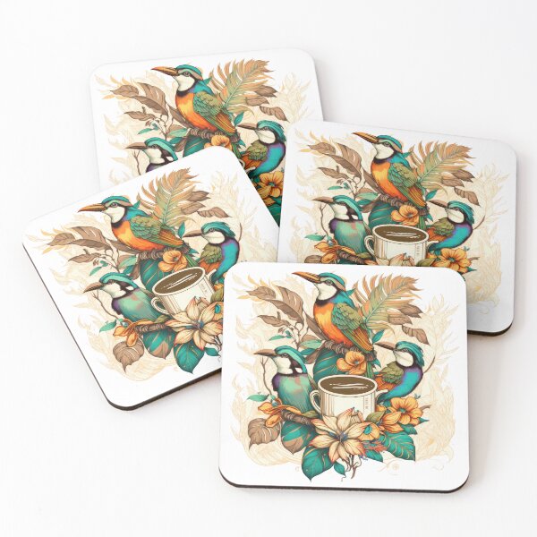 Item preview, paradise brew for coffeholic and bird lover designed and sold by Anna Sacha.