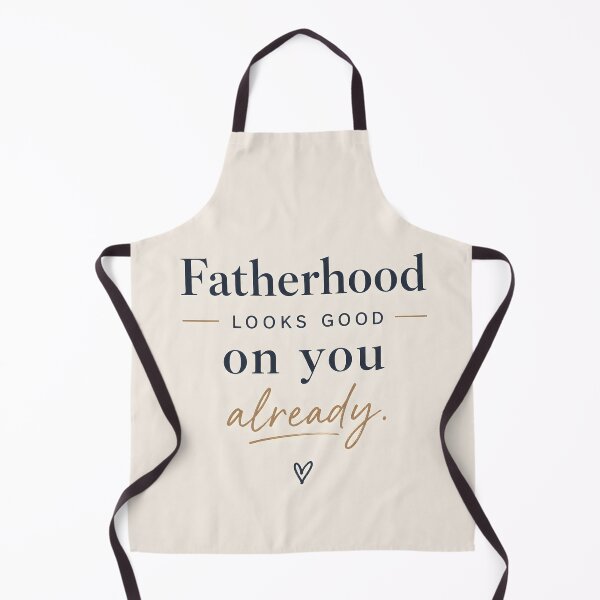 Item preview, Fatherhood Looks Good on You Already – Minimalist Father’s Day Typography designed and sold by blankTeeShirt.