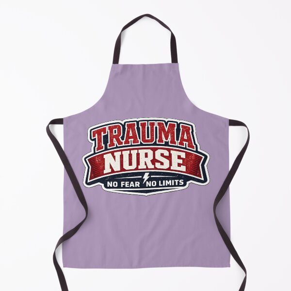 Item preview, Trauma Nurse No Fear No Limits Funny Nurse Gift RN T-Shirt Sticker designed and sold by VaultVibes.