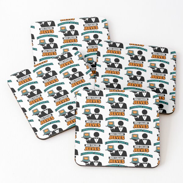 Item preview, When AI Was Just Jeeves Funny Tech Nostalgia Design designed and sold by TeeTimeTreasure.