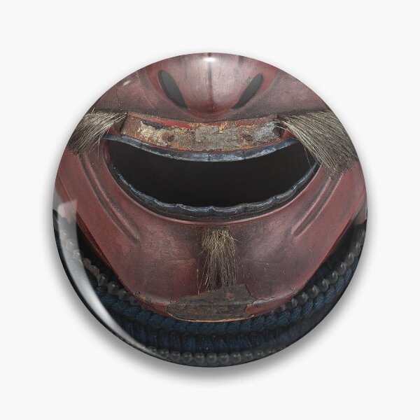 Item preview, Samurai Face Mask Gorget | Skull Art designed and sold by GammaRay.