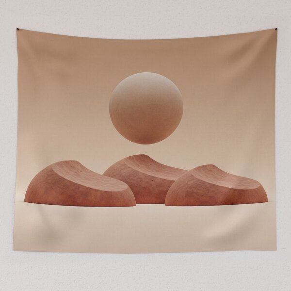 Item preview, Terracotta Serenity: Minimalist Earthen Orb designed and sold by Denim Art Studio.