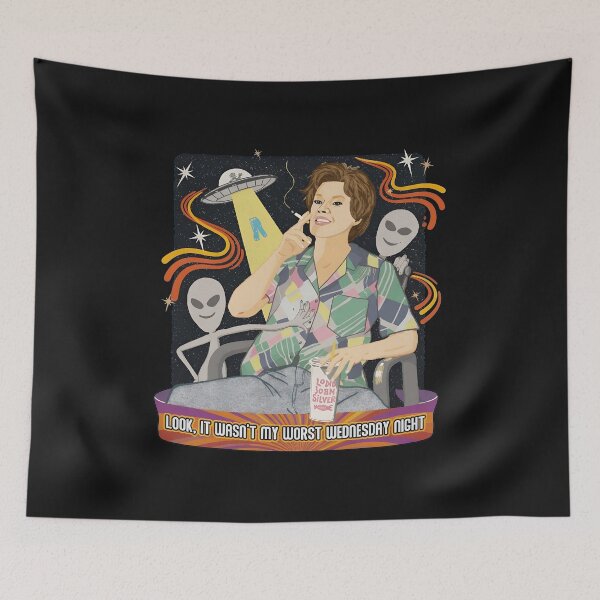 Item preview, Quirky Alien Abduction Smoker Night  designed and sold by ActuallyVen.