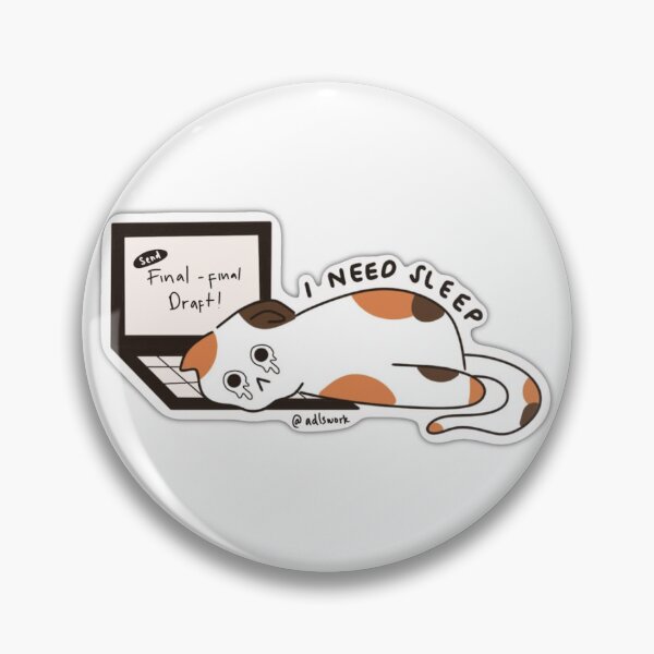 Item preview, I Need Sleep Sticker designed and sold by reeeezcreates.