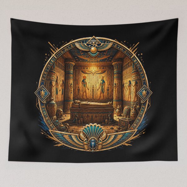 Item preview, Golden Tomb of Eternal Kings designed and sold by BastetNileArt.