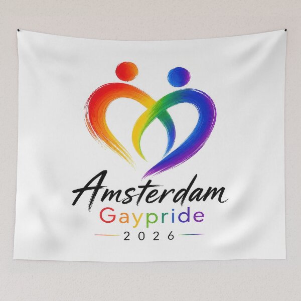 Item preview, Logo Of The Amsterdam Gaypride 2026 designed and sold by Amsterdam Shop.