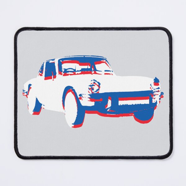 Item preview, Triumph Spitfire 1500 classic sports car red-white-blue split designed and sold by soitwouldseem.